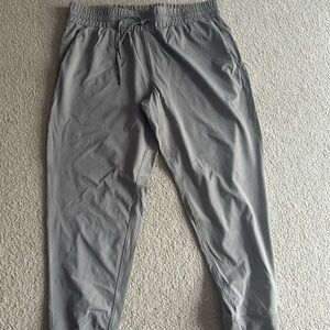Womans Gray Jogger Pants